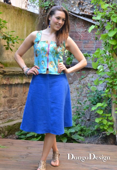 Skirt in 6 Lanes