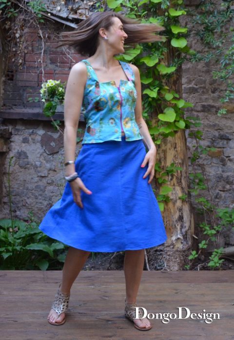 Skirt in 6 Lanes